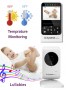 temp lullaby babysense video monitor v24R